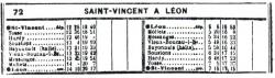 5 saint vincent leon horaires octobre 1917